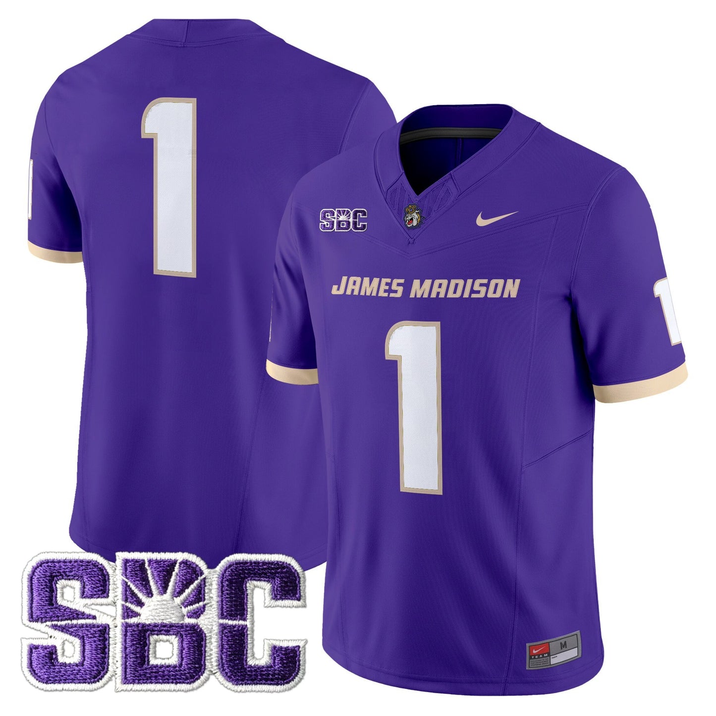 Men's James Madison Dukes 2025 Vapor Limited Jersey - All Stitched