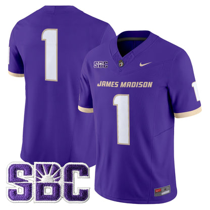 Men's James Madison Dukes 2025 Vapor Limited Jersey - All Stitched