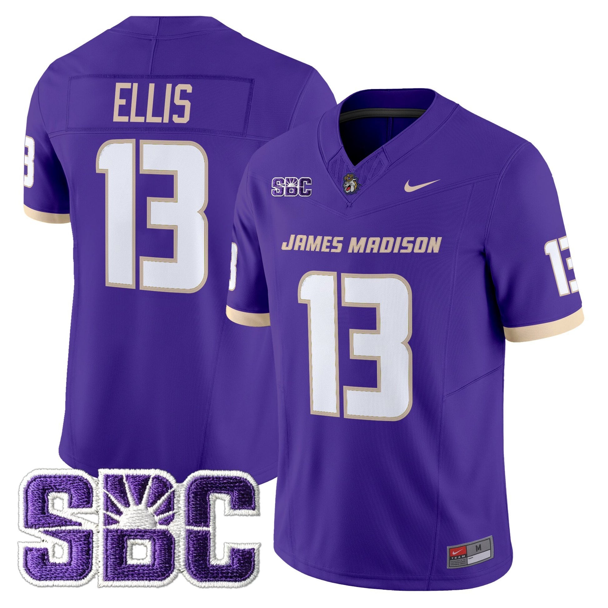Men's James Madison Dukes 2025 Vapor Limited Jersey - All Stitched