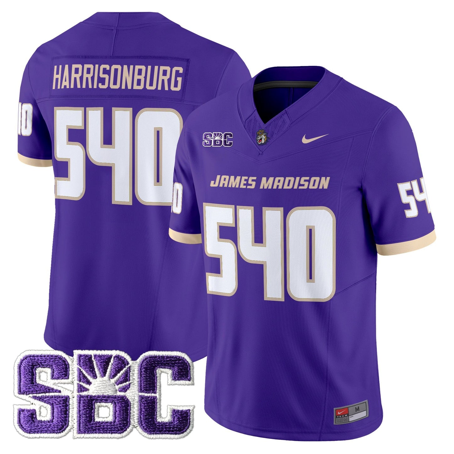 Men's James Madison Dukes 2025 Vapor Limited Jersey - All Stitched