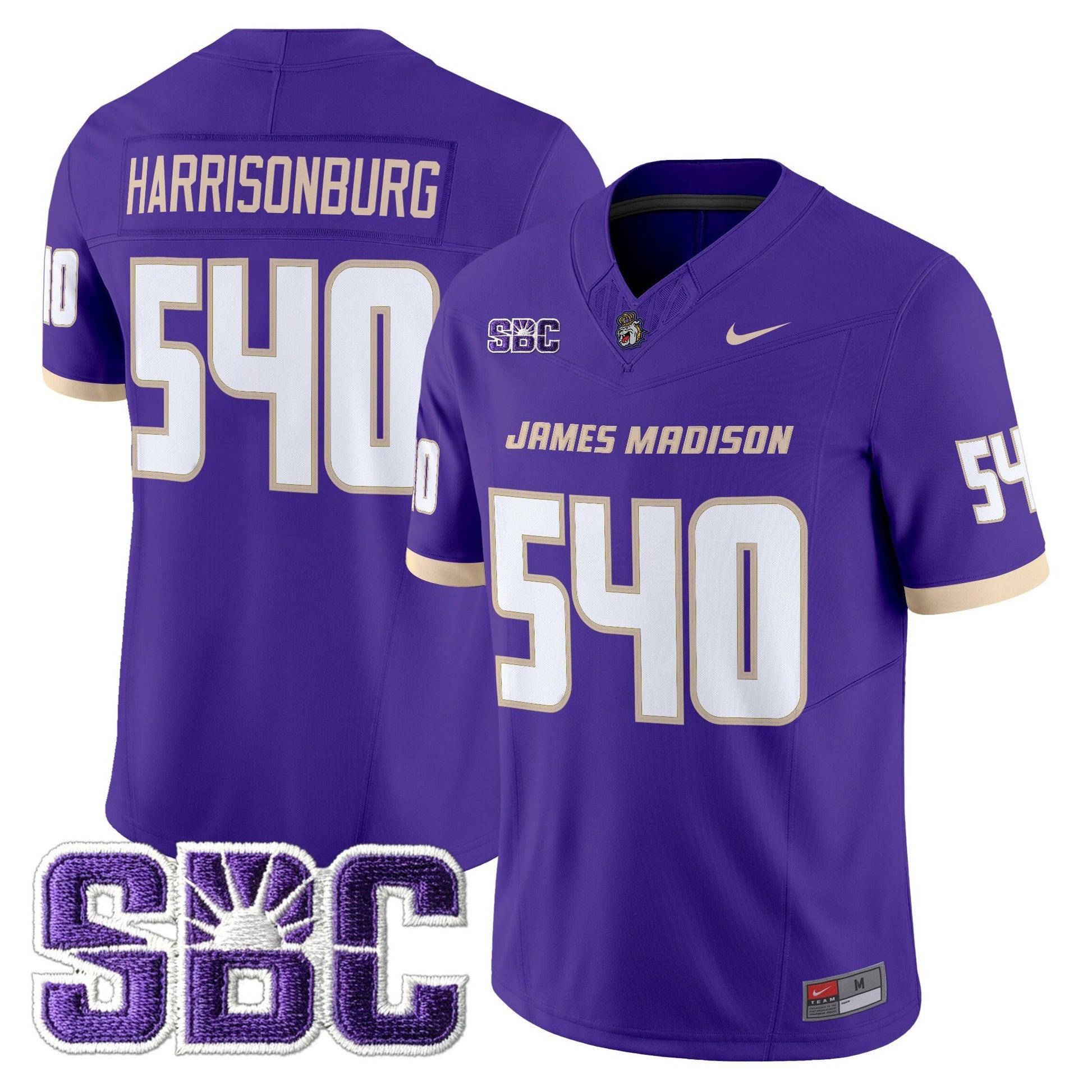 Men's James Madison Dukes 2025 Vapor Limited Jersey - All Stitched