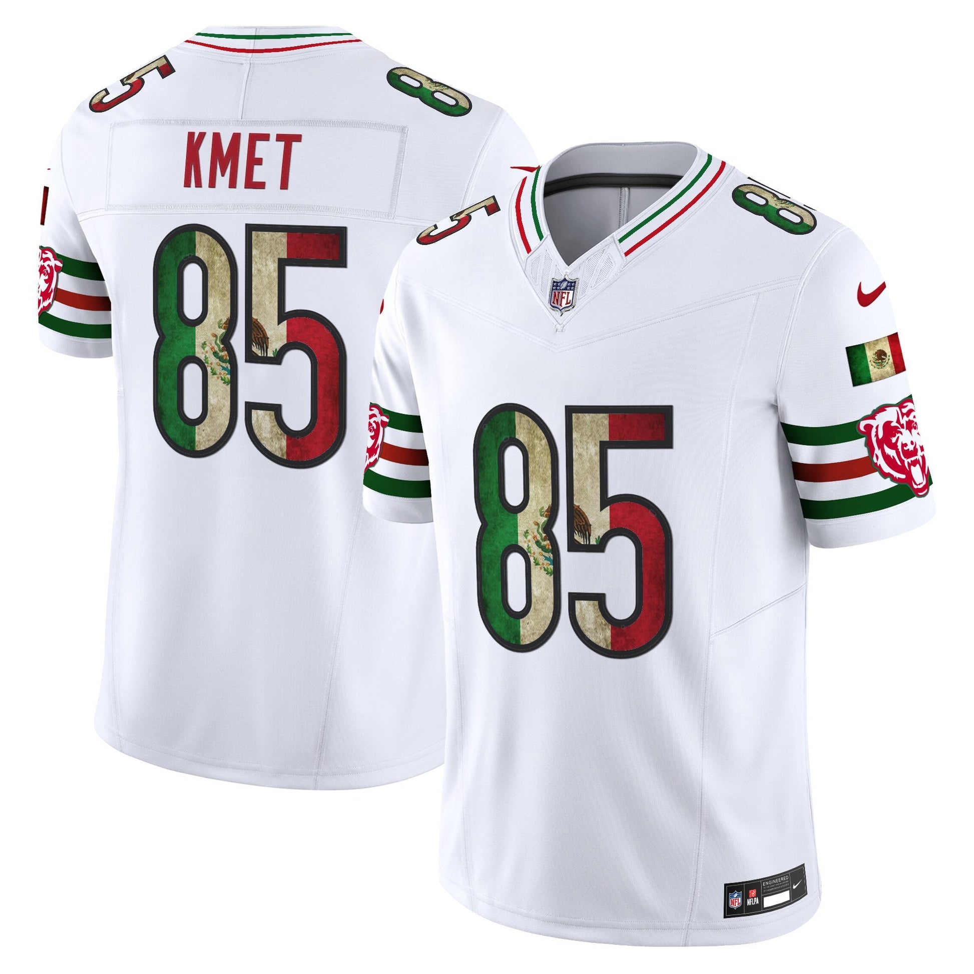 Men's Chicago Bears Mexico Vapor Limited Jersey - All Stitched