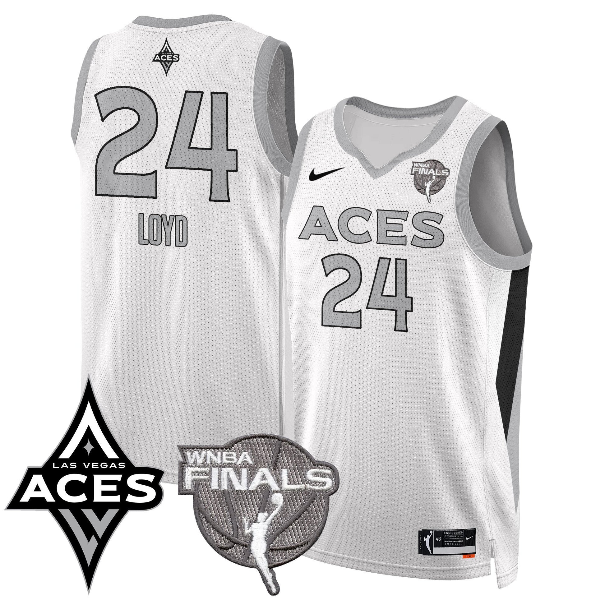Las Vegas Aces 2025 WNBA Finals Jersey - All Stitched