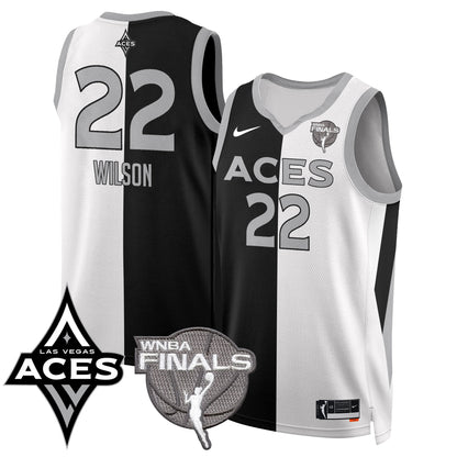 Las Vegas Aces 2025 WNBA Finals Jersey - All Stitched
