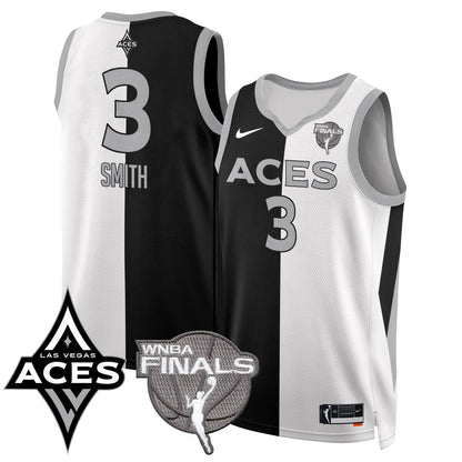 Las Vegas Aces 2025 WNBA Finals Jersey - All Stitched