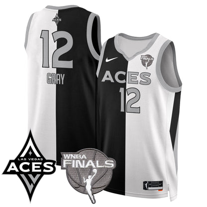 Las Vegas Aces 2025 WNBA Finals Jersey - All Stitched