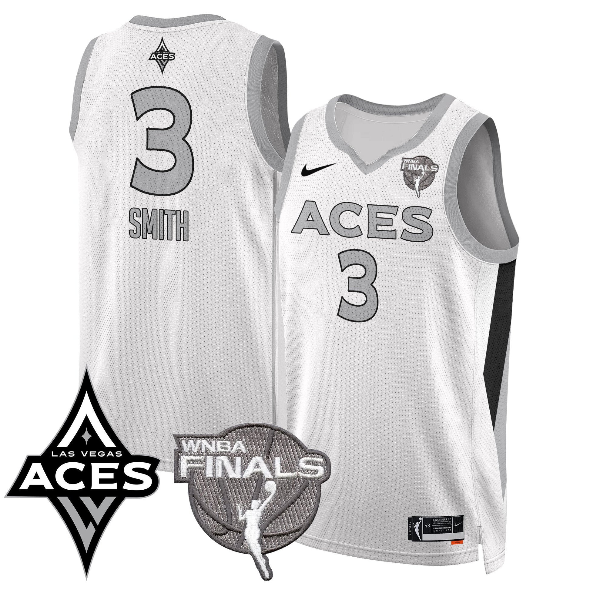 Las Vegas Aces 2025 WNBA Finals Jersey - All Stitched