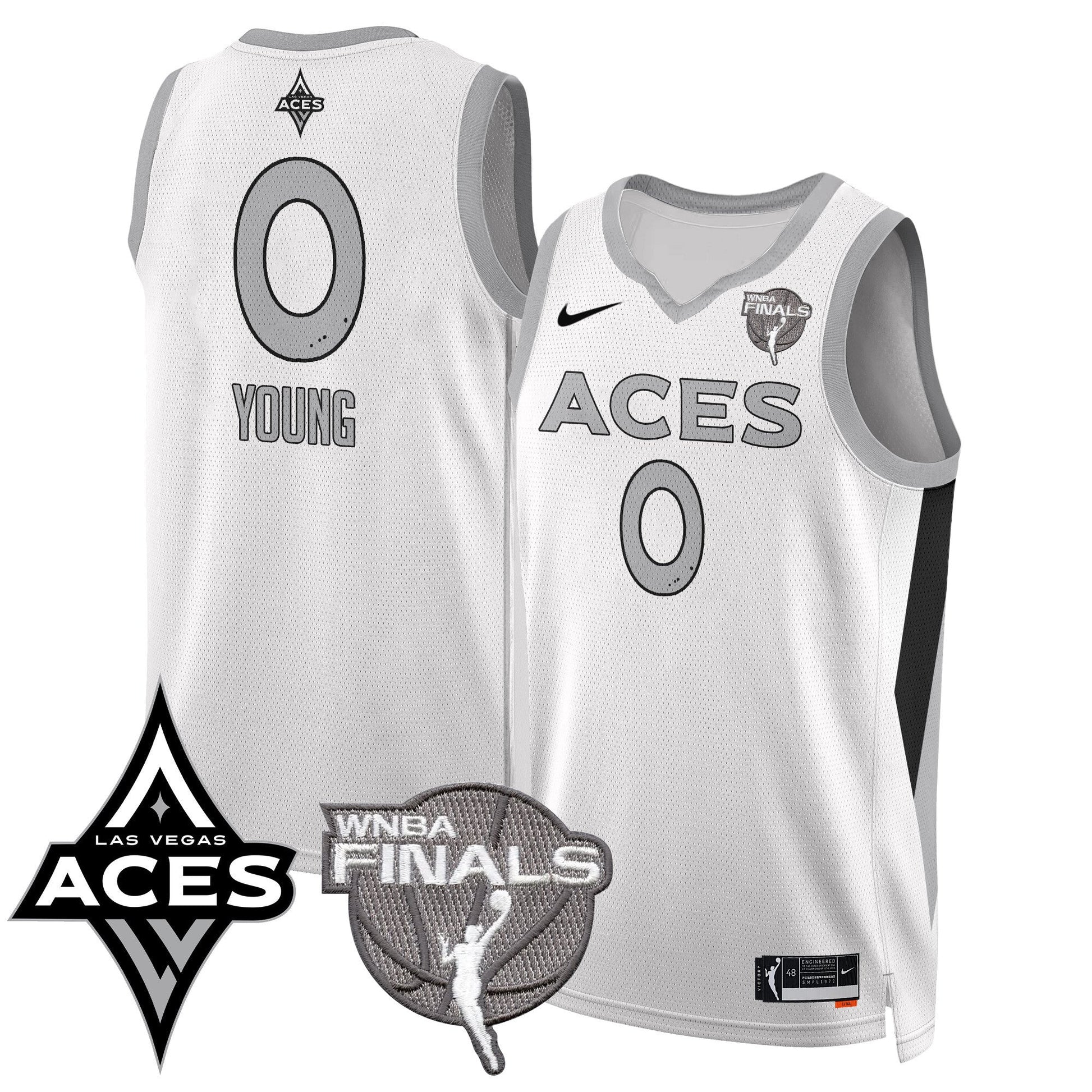 Las Vegas Aces 2025 WNBA Finals Jersey - All Stitched
