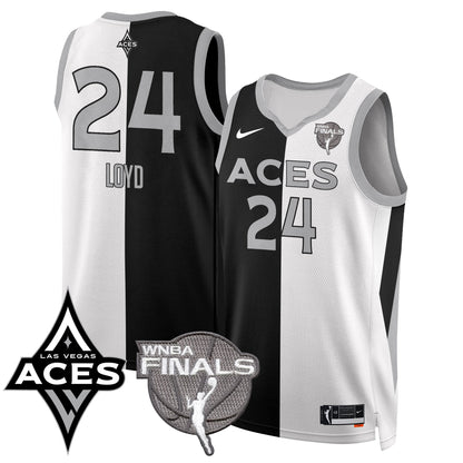 Las Vegas Aces 2025 WNBA Finals Jersey - All Stitched