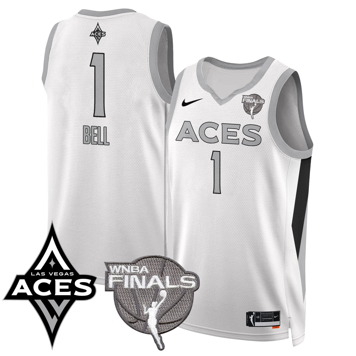 Las Vegas Aces 2025 WNBA Finals Jersey - All Stitched