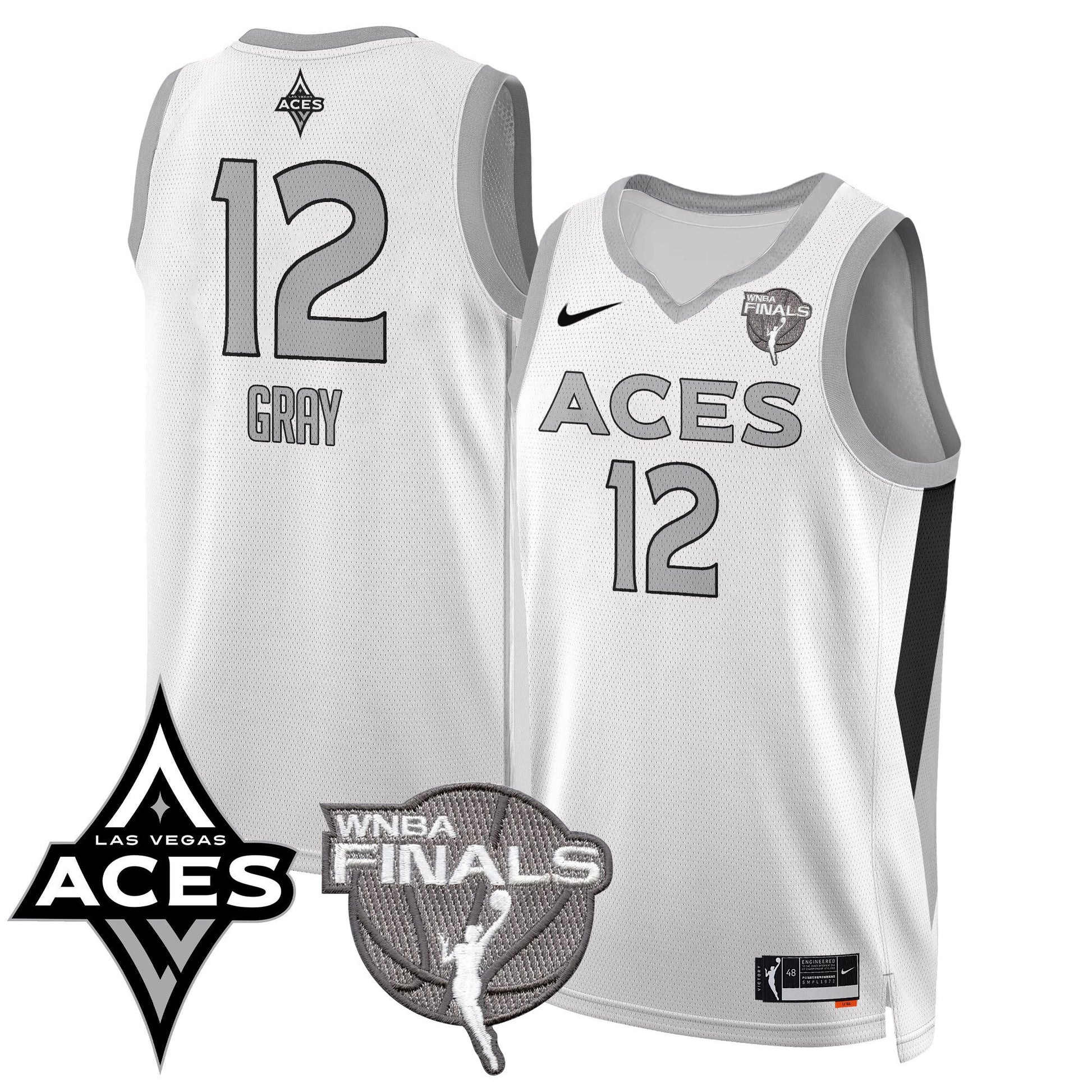 Las Vegas Aces 2025 WNBA Finals Jersey - All Stitched