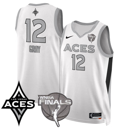 Las Vegas Aces 2025 WNBA Finals Jersey - All Stitched
