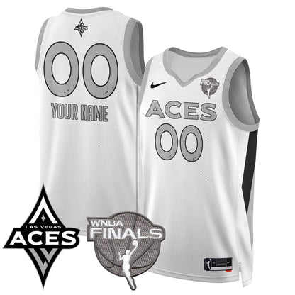 Custom Las Vegas Aces 2025 WNBA Finals Jersey - All Stitched