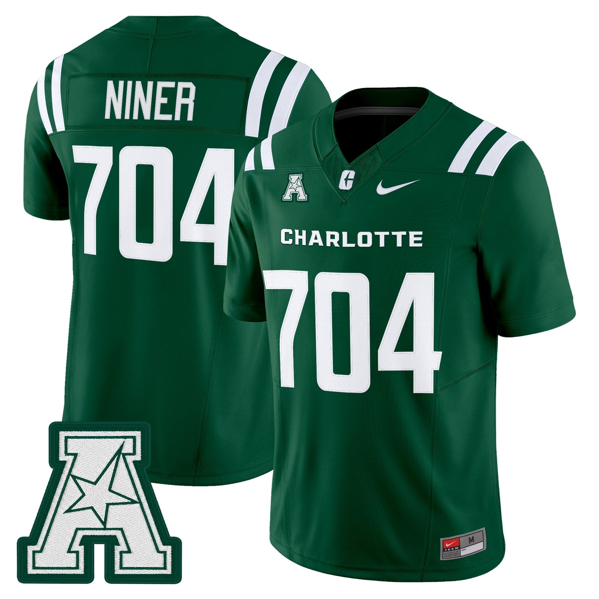 Men's Charlotte 49ers 2025 Vapor Limited Jersey - All Stitched
