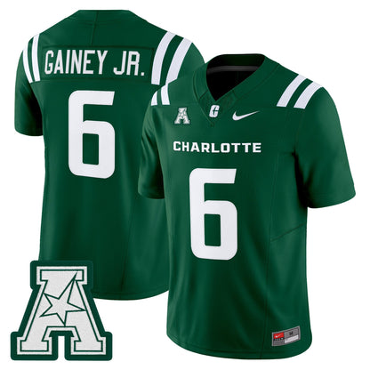 Men's Charlotte 49ers 2025 Vapor Limited Jersey - All Stitched