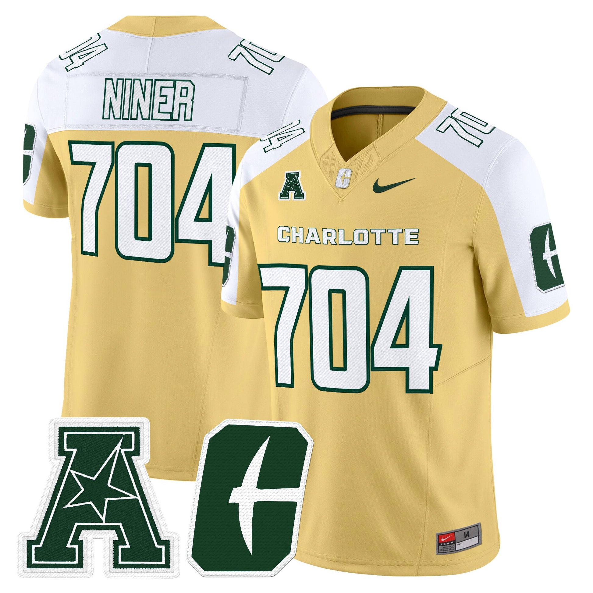 Men's Charlotte 49ers 2025 Vapor Limited Jersey - All Stitched