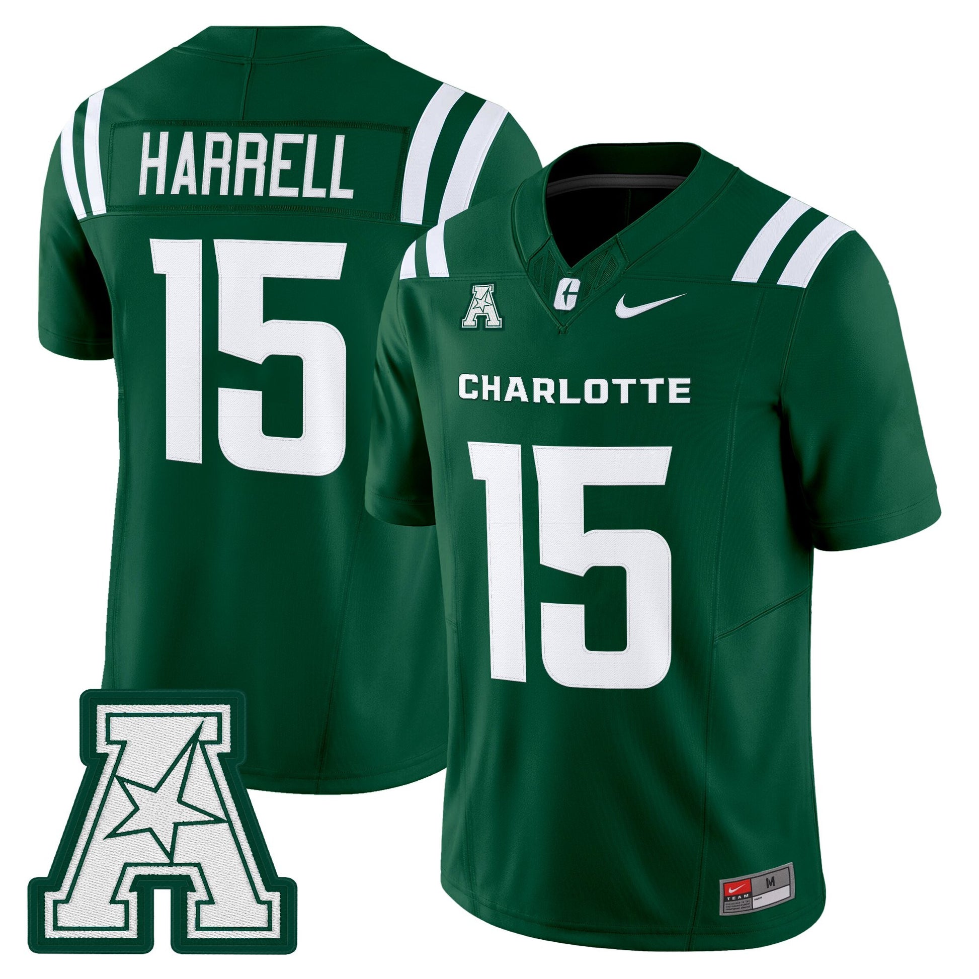 Men's Charlotte 49ers 2025 Vapor Limited Jersey - All Stitched