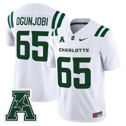 Men's Charlotte 49ers 2025 Vapor Limited Jersey - All Stitched