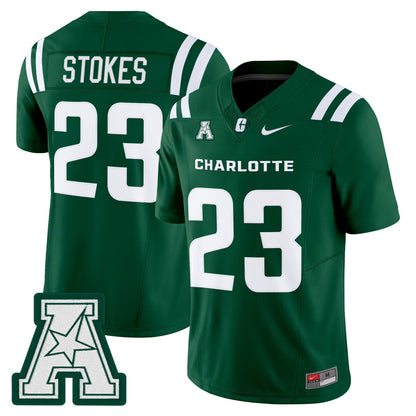 Men's Charlotte 49ers 2025 Vapor Limited Jersey - All Stitched