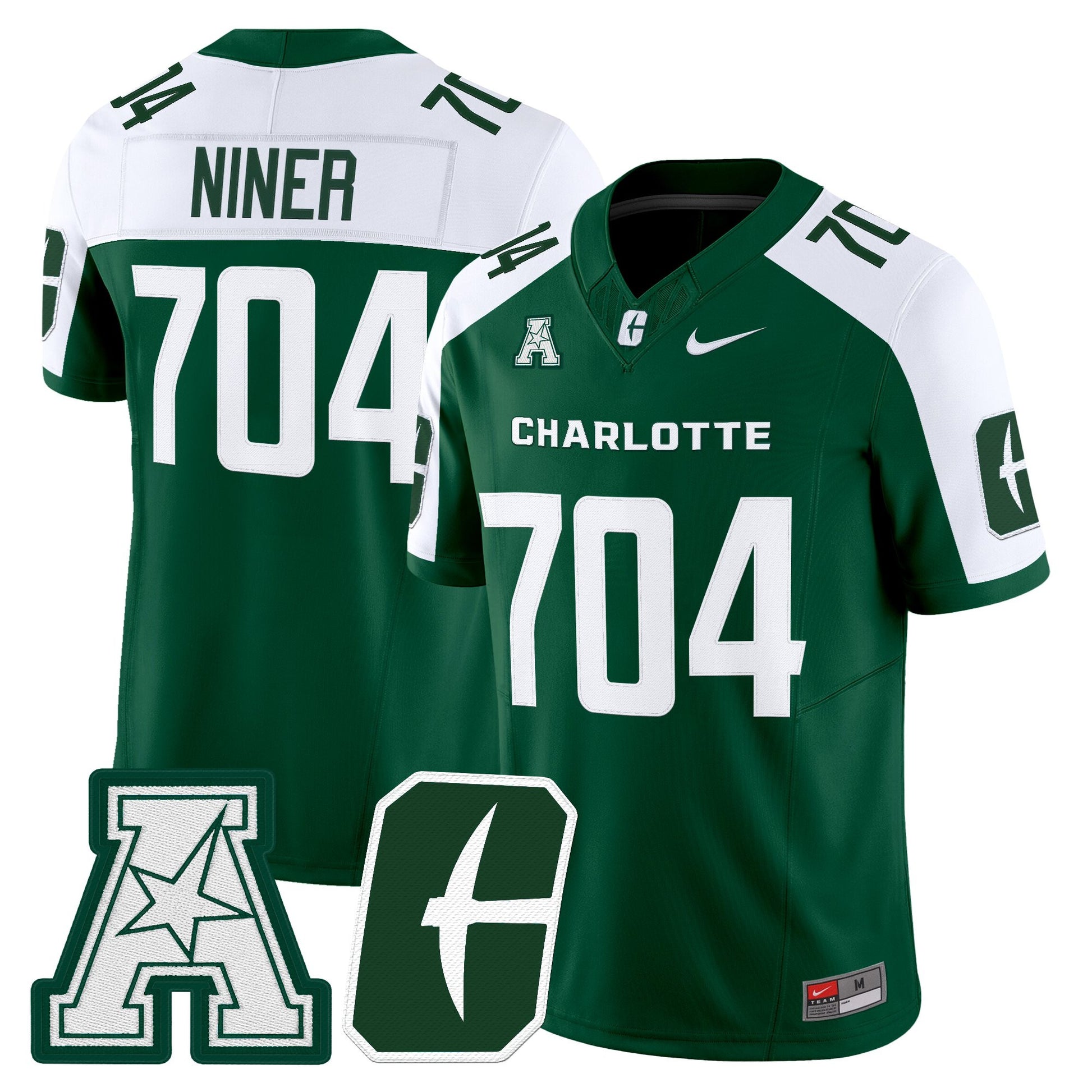 Men's Charlotte 49ers 2025 Vapor Limited Jersey - All Stitched