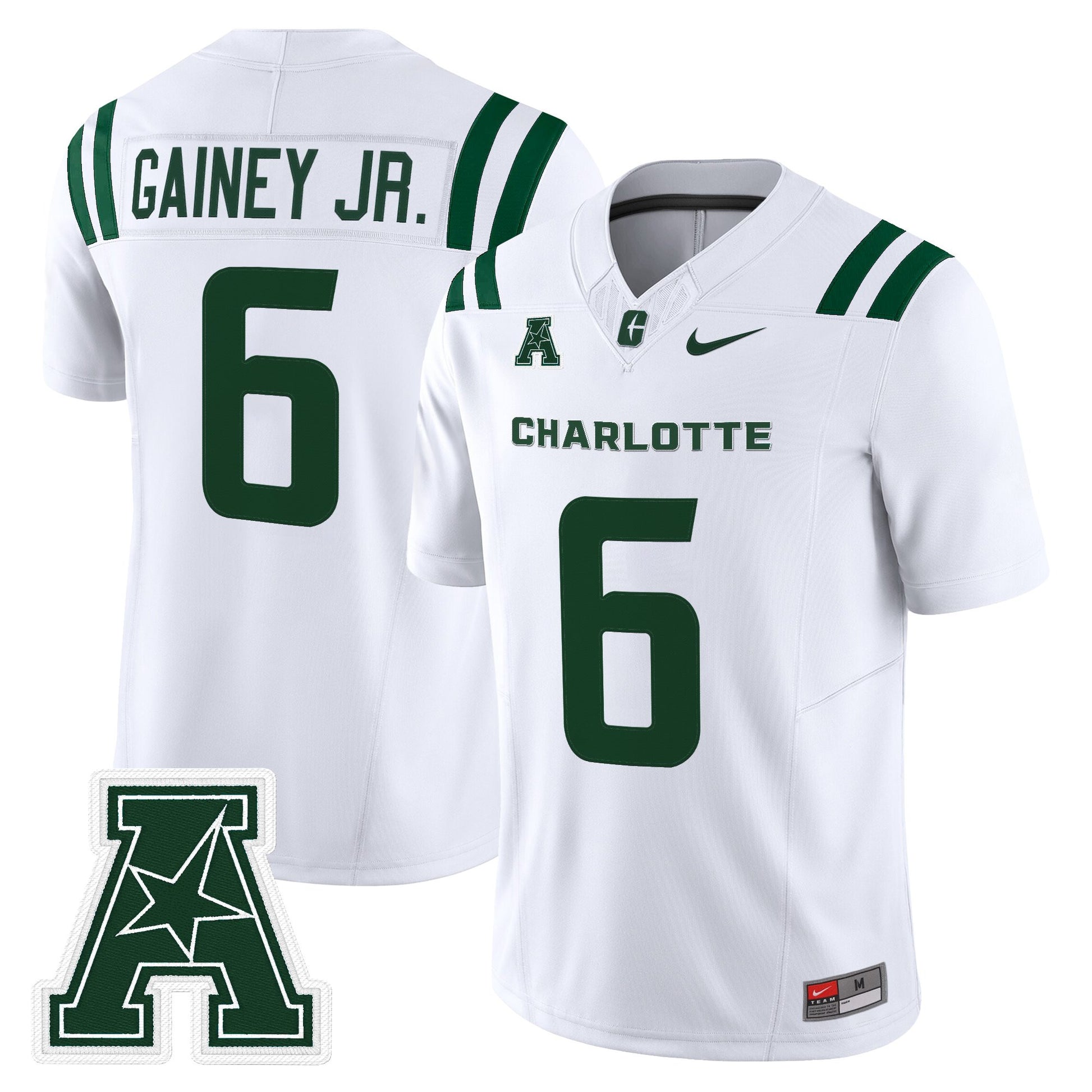 Men's Charlotte 49ers 2025 Vapor Limited Jersey - All Stitched