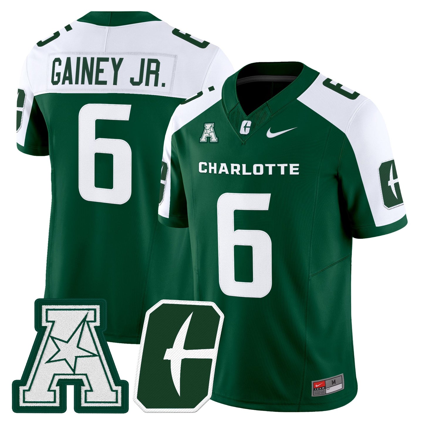 Men's Charlotte 49ers 2025 Vapor Limited Jersey - All Stitched