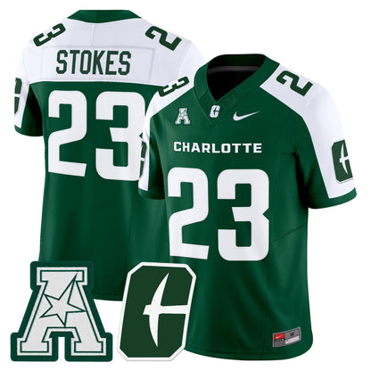 Men's Charlotte 49ers 2025 Vapor Limited Jersey - All Stitched