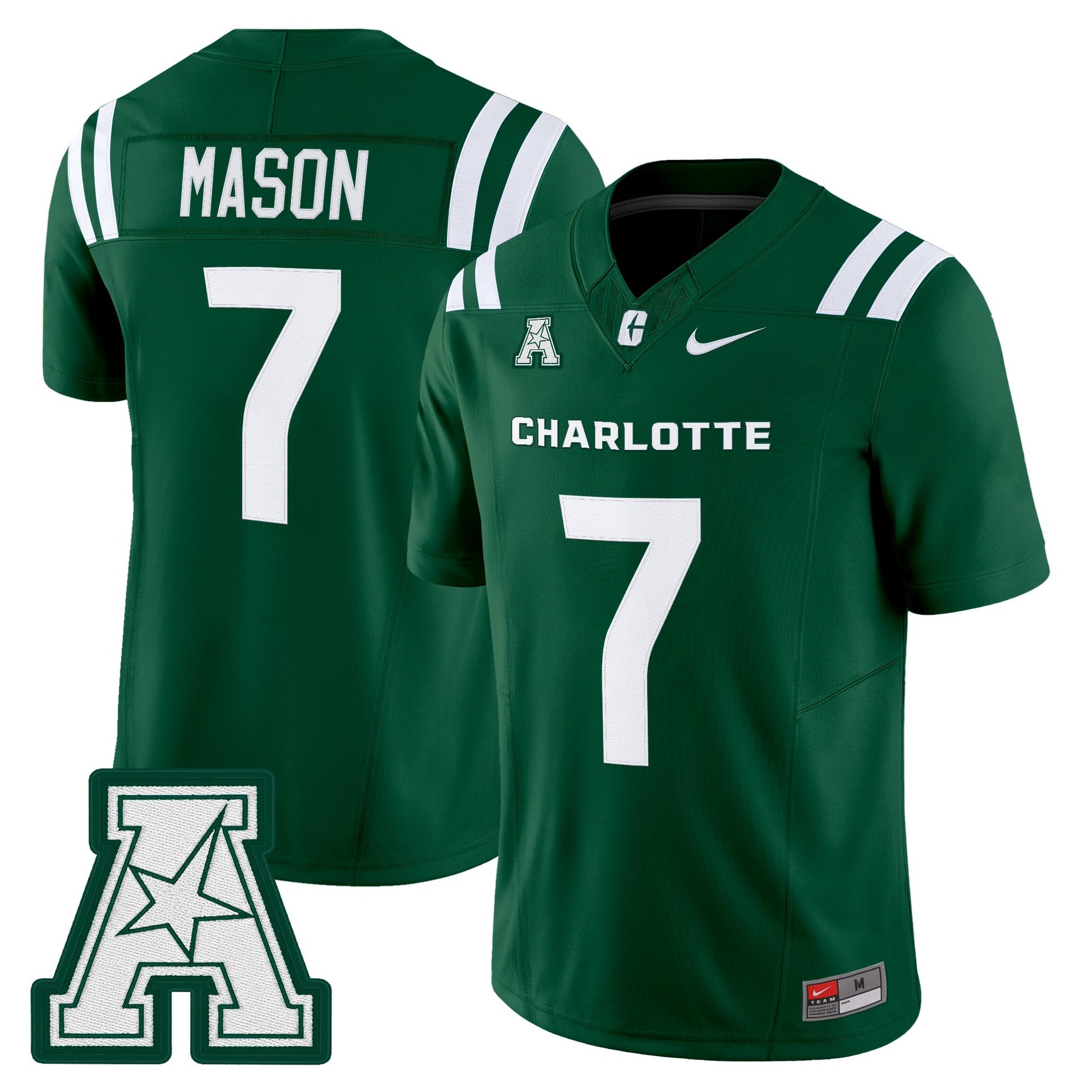 Men's Charlotte 49ers 2025 Vapor Limited Jersey - All Stitched