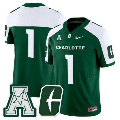 Men's Charlotte 49ers 2025 Vapor Limited Jersey - All Stitched