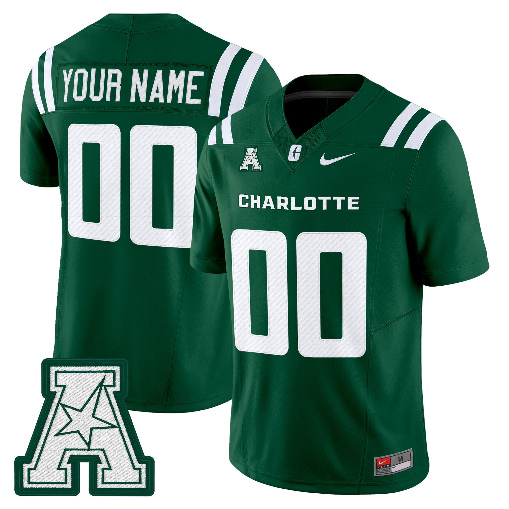 Charlotte 49ers 2025 Vapor Limited Custom Jersey - All Stitched