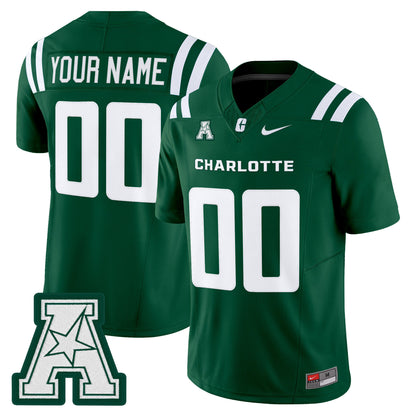 Charlotte 49ers 2025 Vapor Limited Custom Jersey - All Stitched