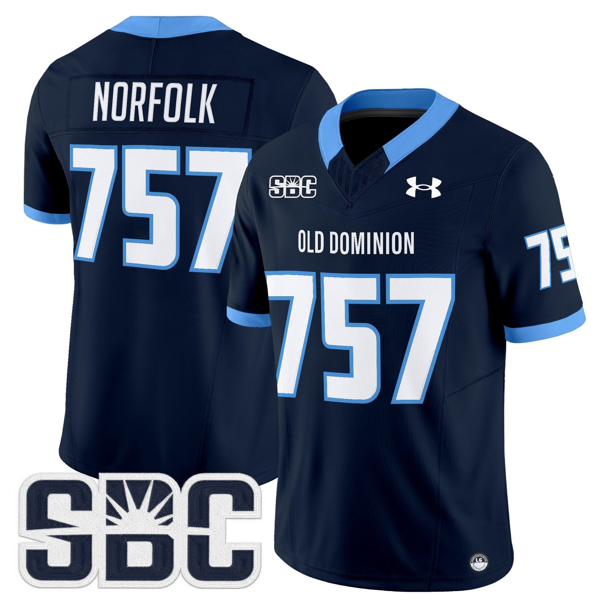 Men's Old Dominion Monarchs 2025 Vapor Limited Jersey - All Stitched