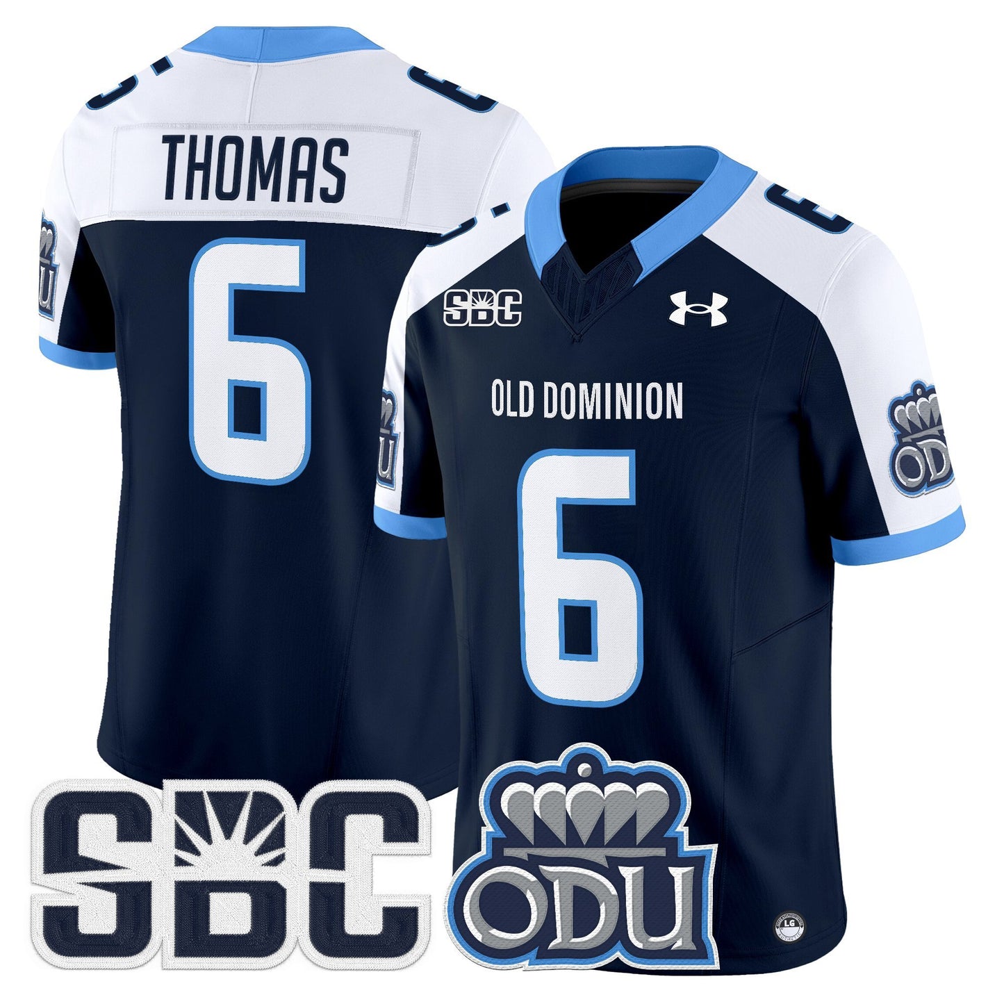 Men's Old Dominion Monarchs 2025 Vapor Limited Jersey - All Stitched