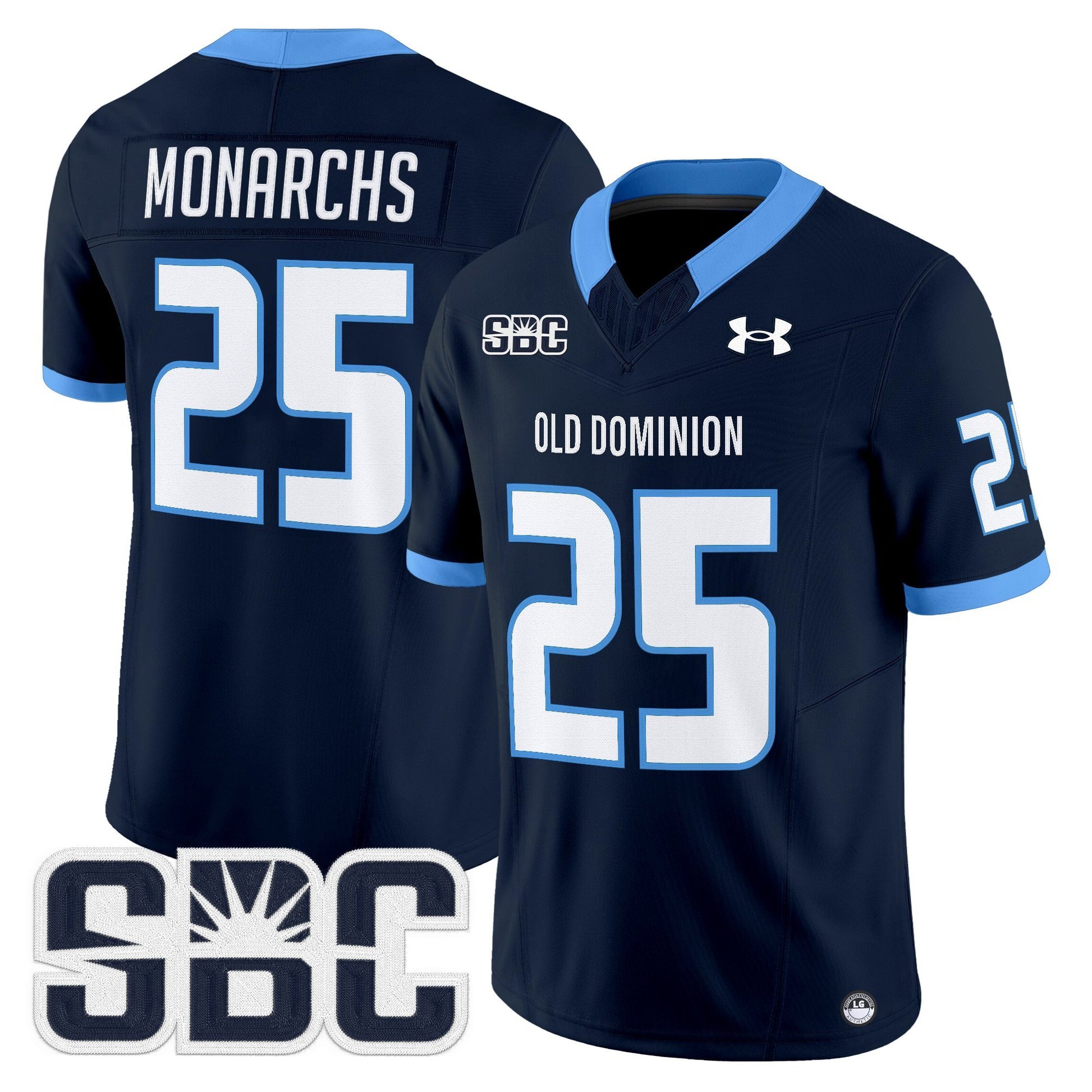 Men's Old Dominion Monarchs 2025 Vapor Limited Jersey - All Stitched