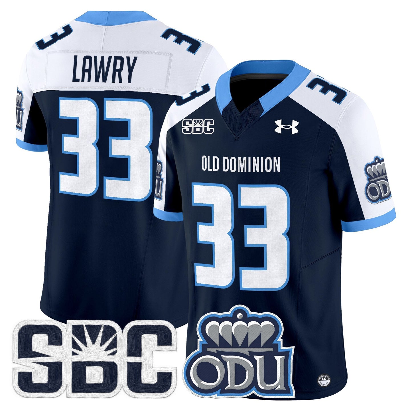 Men's Old Dominion Monarchs 2025 Vapor Limited Jersey - All Stitched