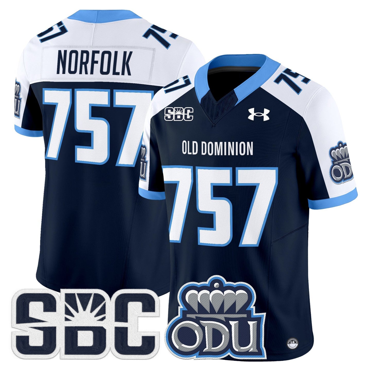 Men's Old Dominion Monarchs 2025 Vapor Limited Jersey - All Stitched