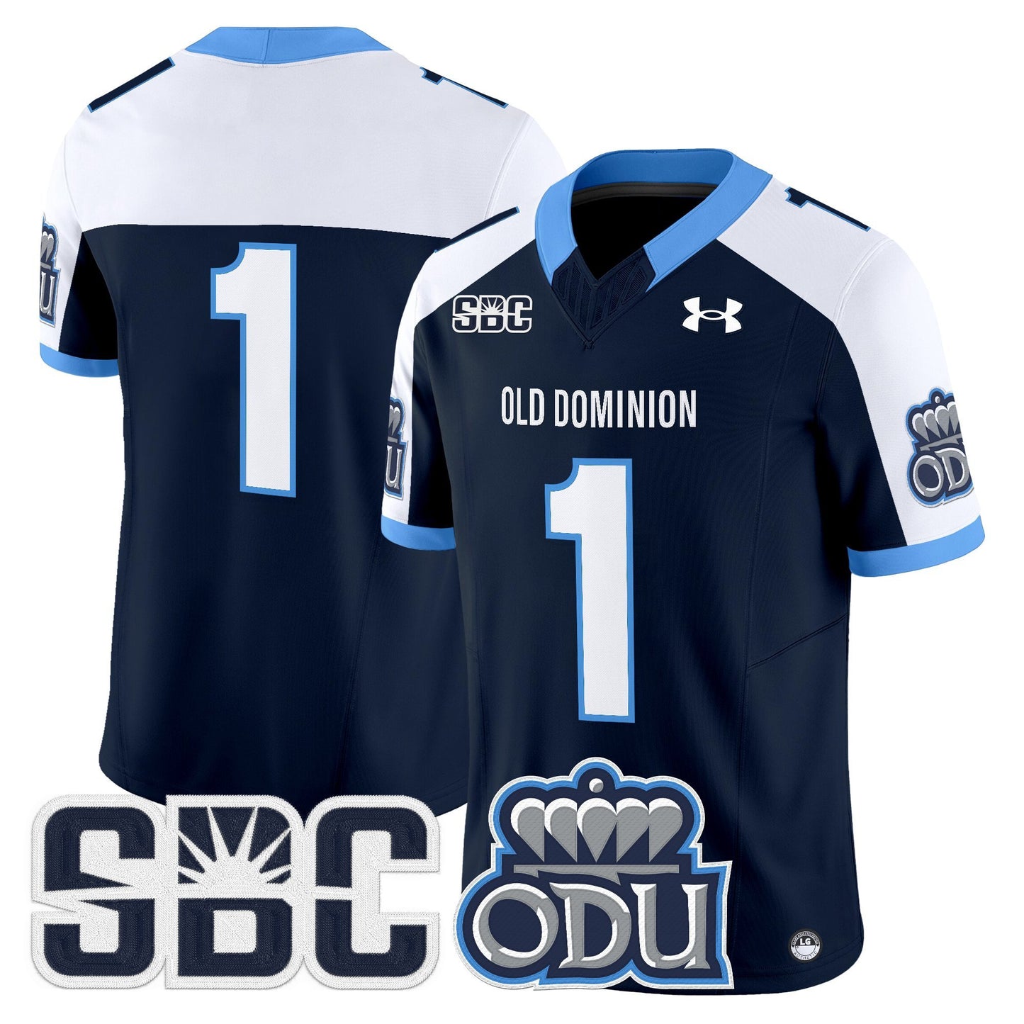 Men's Old Dominion Monarchs 2025 Vapor Limited Jersey - All Stitched