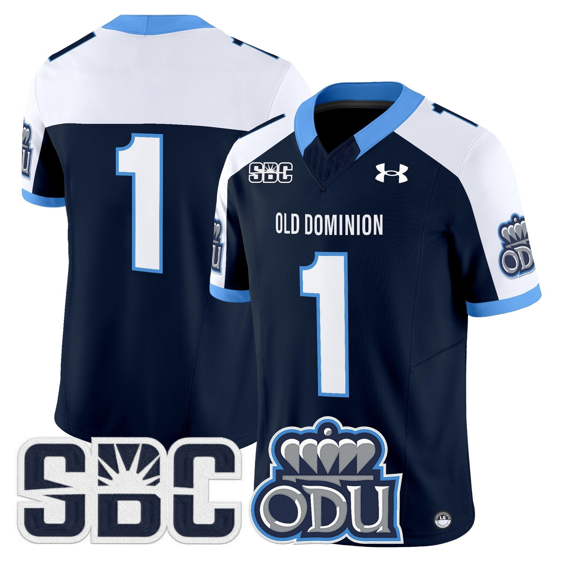 Men's Old Dominion Monarchs 2025 Vapor Limited Jersey - All Stitched