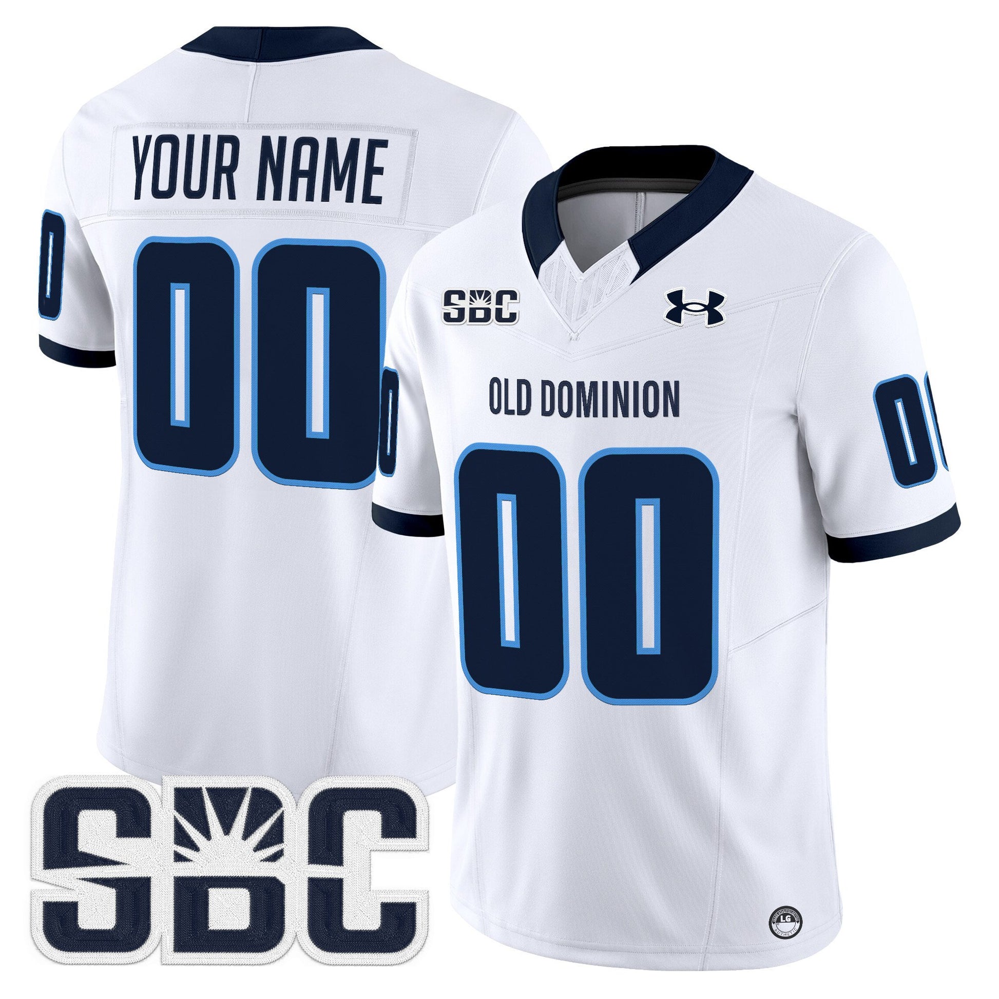 Old Dominion Monarchs 2025 Vapor Limited Custom Jersey - All Stitched