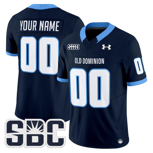 Old Dominion Monarchs 2025 Vapor Limited Custom Jersey - All Stitched