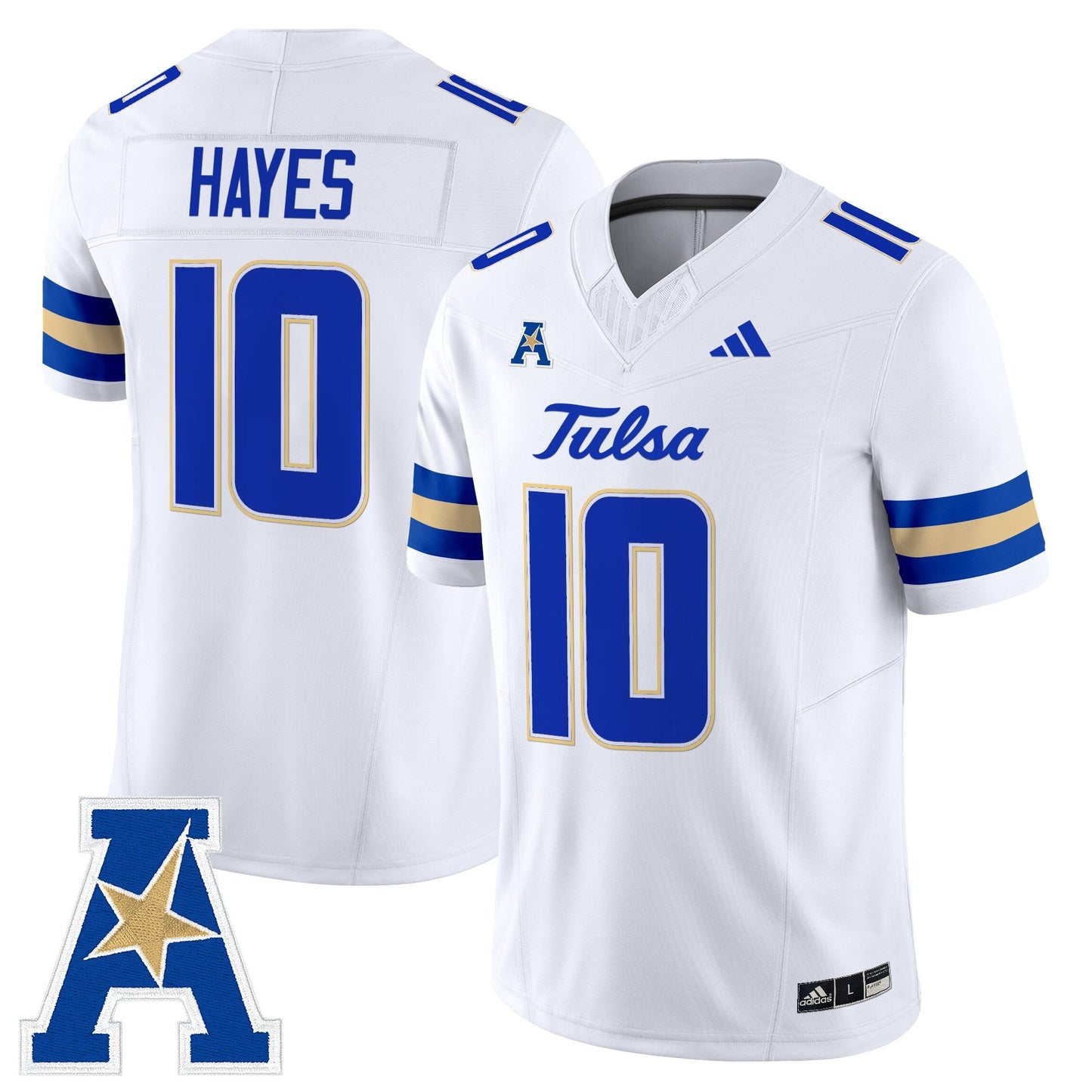 Men's Tulsa Golden Hurricane 2025 Vapor Limited Jersey - All Stitched