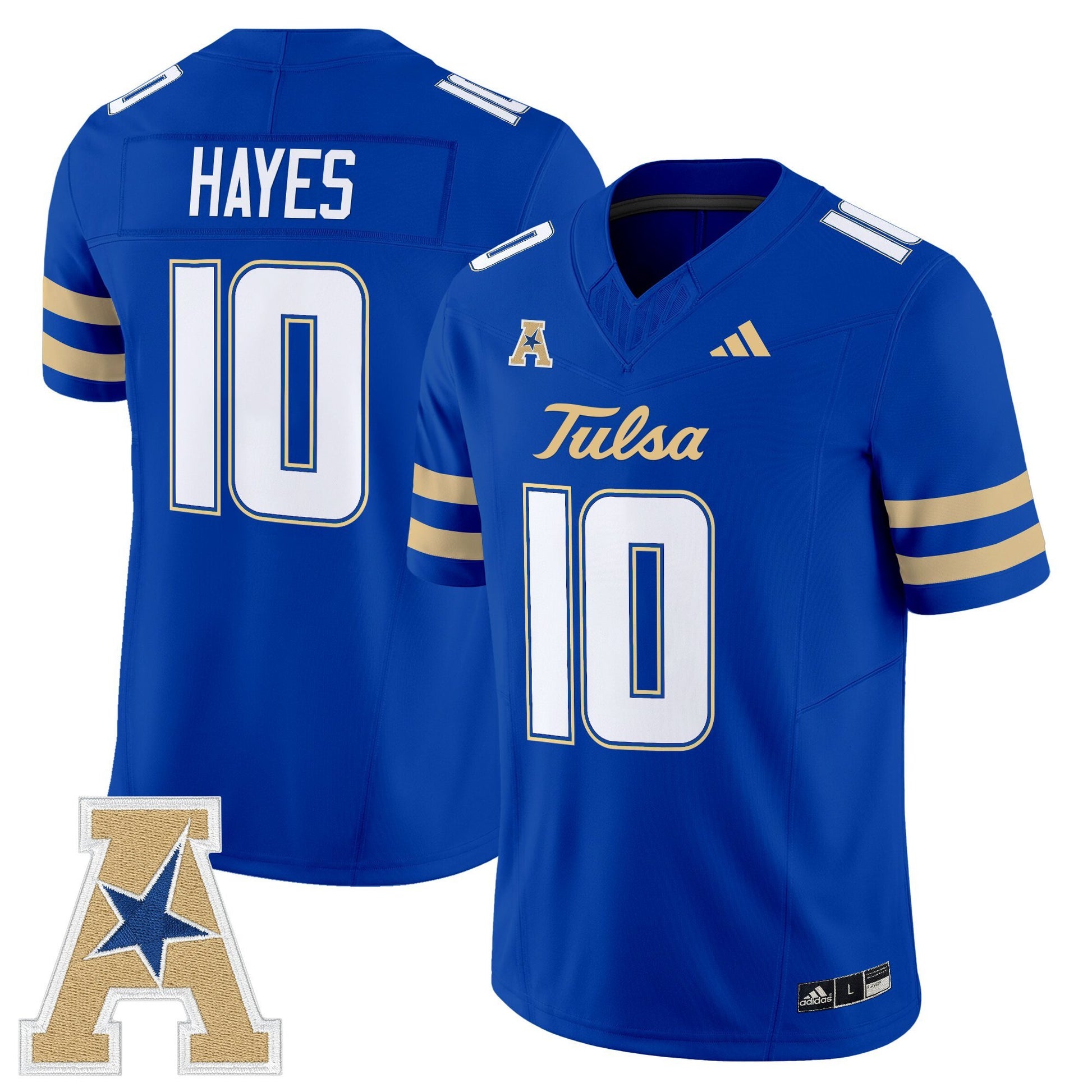 Men's Tulsa Golden Hurricane 2025 Vapor Limited Jersey - All Stitched