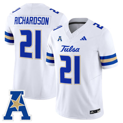 Men's Tulsa Golden Hurricane 2025 Vapor Limited Jersey - All Stitched