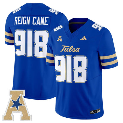 Men's Tulsa Golden Hurricane 2025 Vapor Limited Jersey - All Stitched