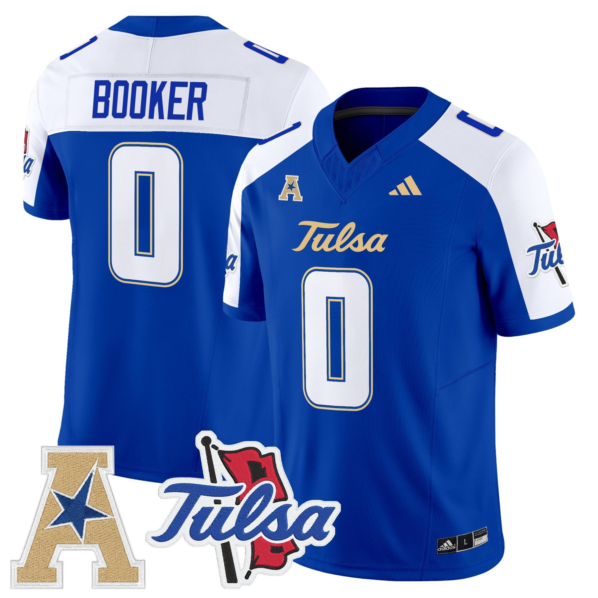 Men's Tulsa Golden Hurricane 2025 Vapor Limited Jersey - All Stitched