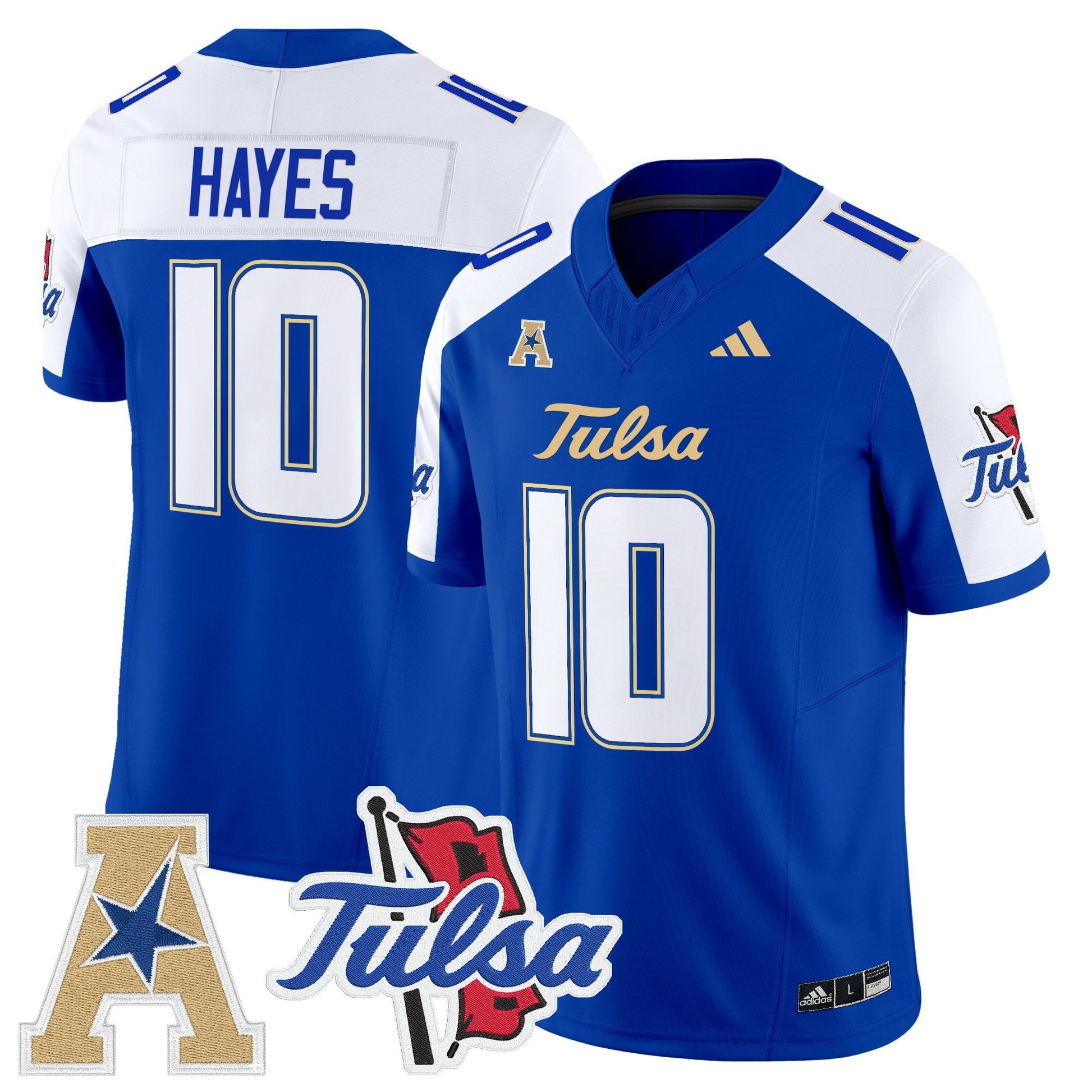 Men's Tulsa Golden Hurricane 2025 Vapor Limited Jersey - All Stitched