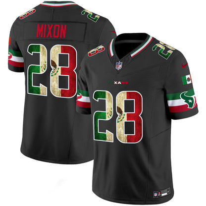 Men's Houston Texans 2025 Mexico Vapor Limited Jersey - All Stitched