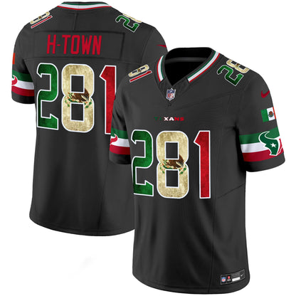 Men's Houston Texans 2025 Mexico Vapor Limited Jersey - All Stitched