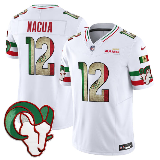 Men's Los Angeles Rams 2025 Mexico Vapor Limited Jersey - All Stitched