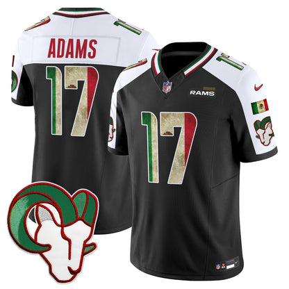Men's Los Angeles Rams 2025 Mexico Vapor Limited Jersey - All Stitched